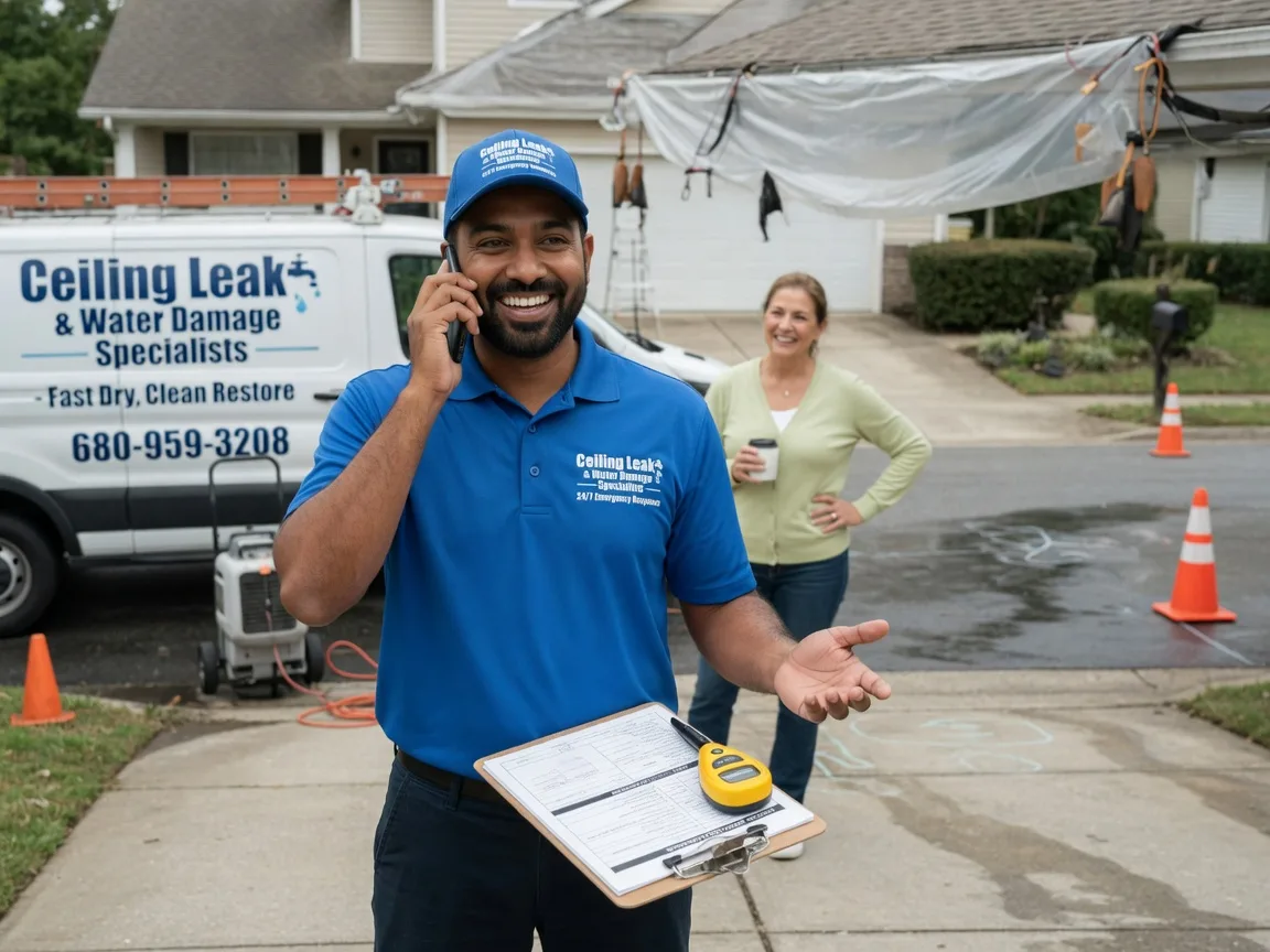 Ceiling Leak Cleanup Saint Martinville, LA FAQs